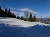 Ivarčko jezero - Koča na Naravskih ledinah